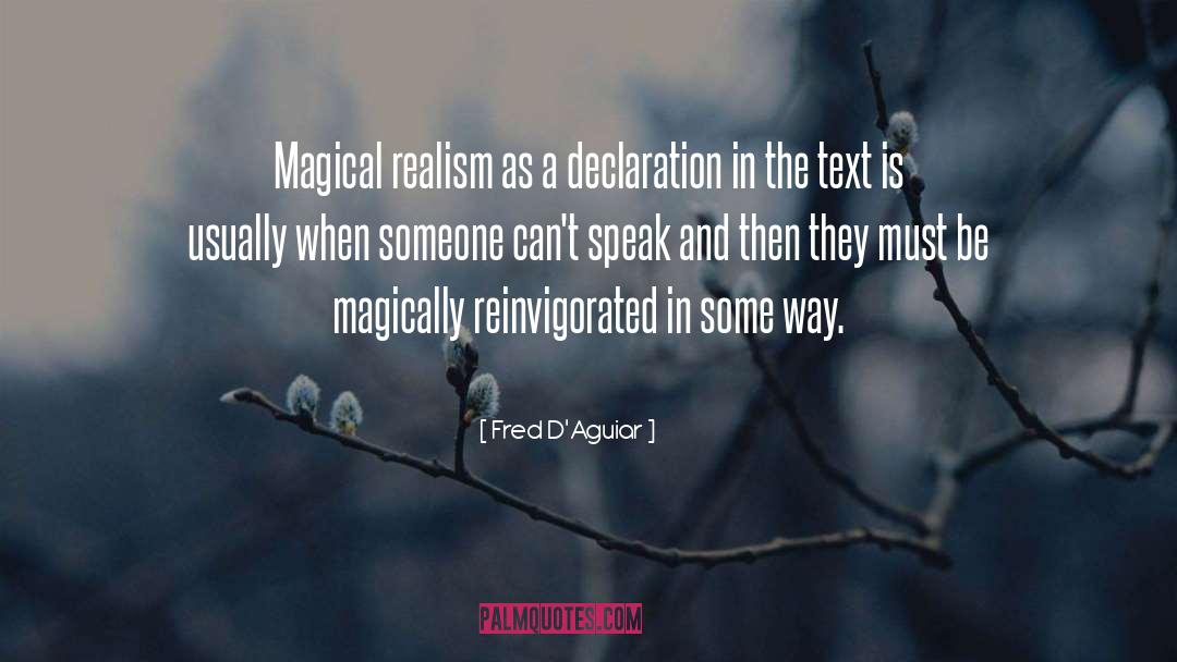 Life Is Magical quotes by Fred D'Aguiar