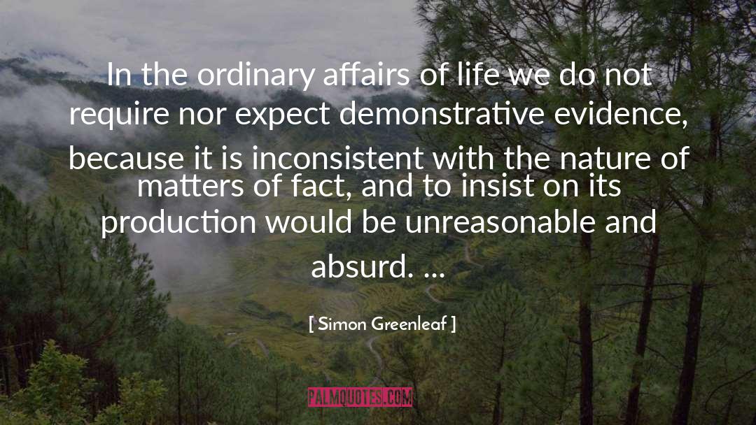 Life Is Miraculous quotes by Simon Greenleaf