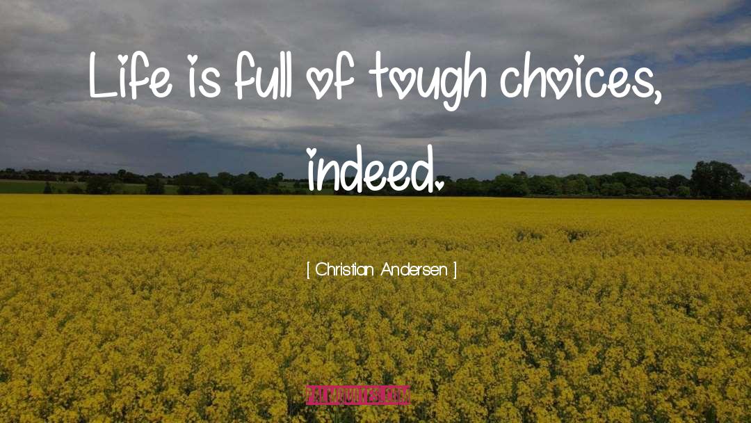 Life Is Precious quotes by Christian Andersen