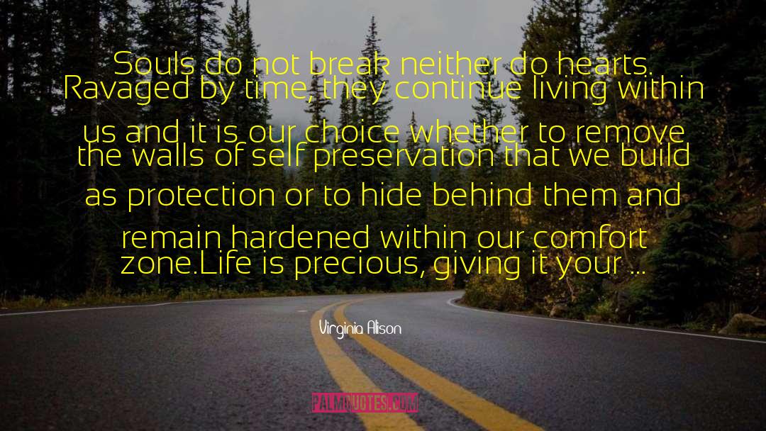 Life Is Precious quotes by Virginia Alison