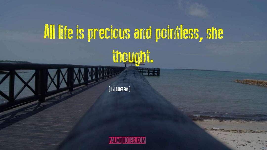 Life Is Precious quotes by C.J. Anderson