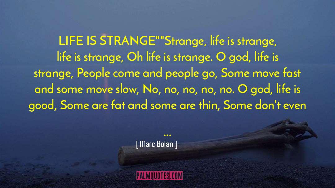 Life Is Strange quotes by Marc Bolan