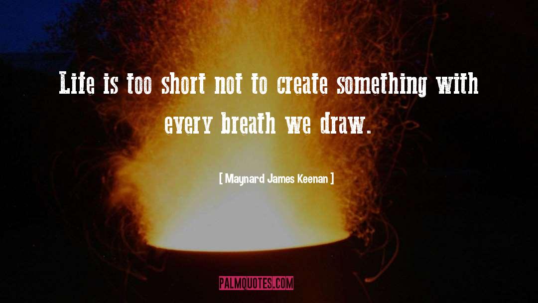 Life Is Too Short quotes by Maynard James Keenan