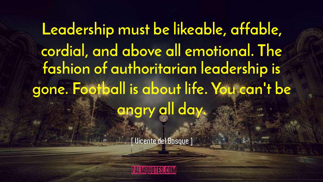 Life Leadership quotes by Vicente Del Bosque