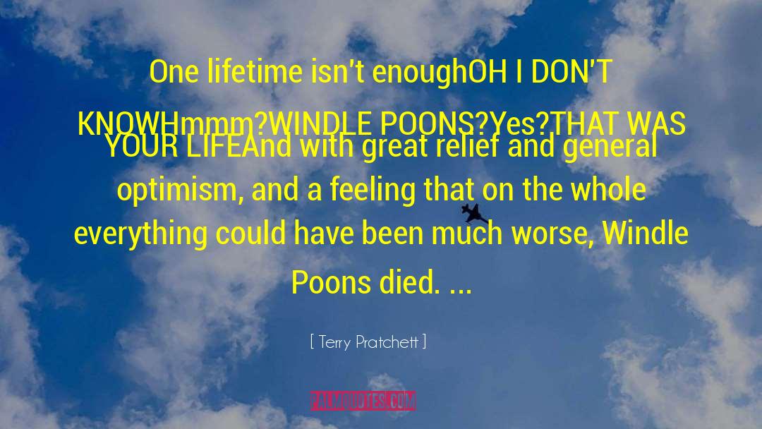 Life Less quotes by Terry Pratchett