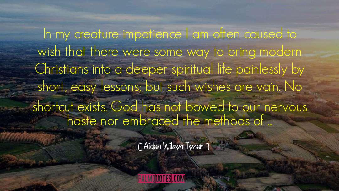 Life Lessons Life Reason quotes by Aiden Wilson Tozer