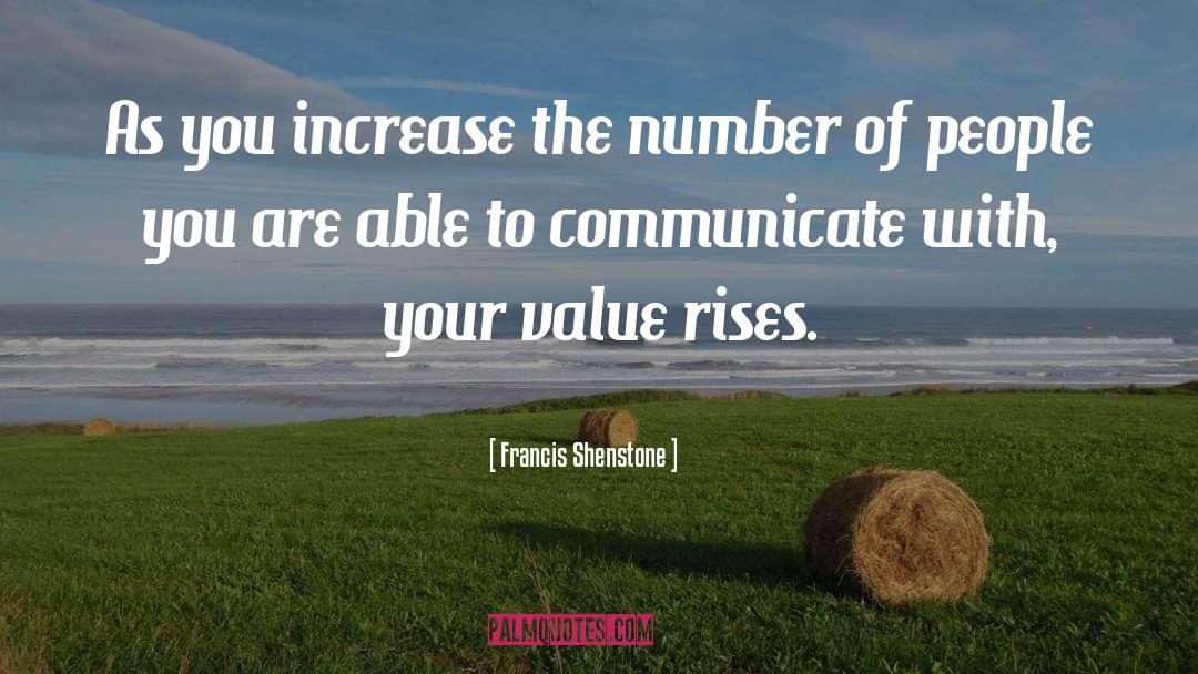 Life Lessons Value Of Life Truth quotes by Francis Shenstone