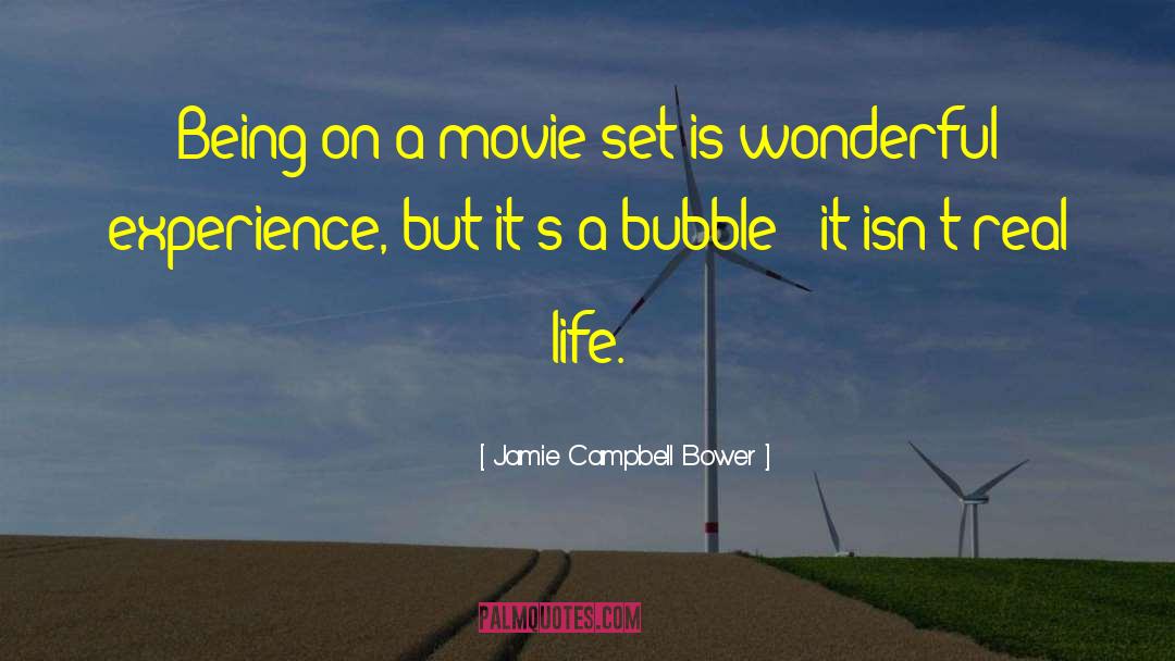Life Life Experience quotes by Jamie Campbell Bower