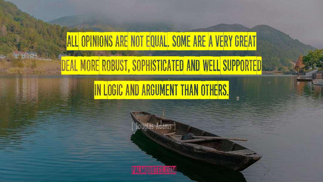 Life Logic quotes by Douglas Adams