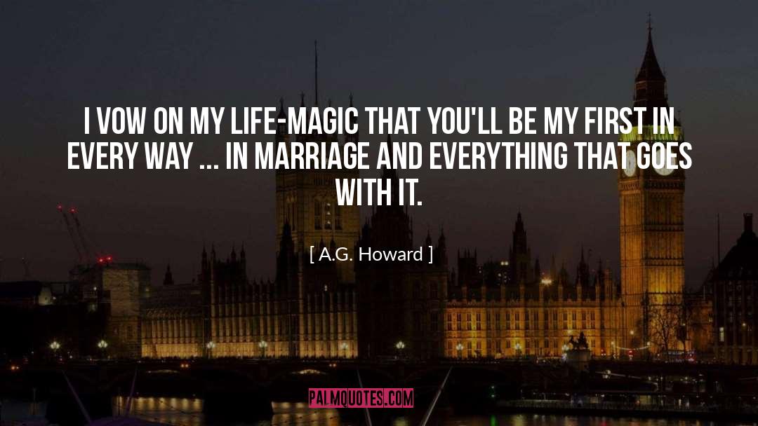 Life Magic quotes by A.G. Howard