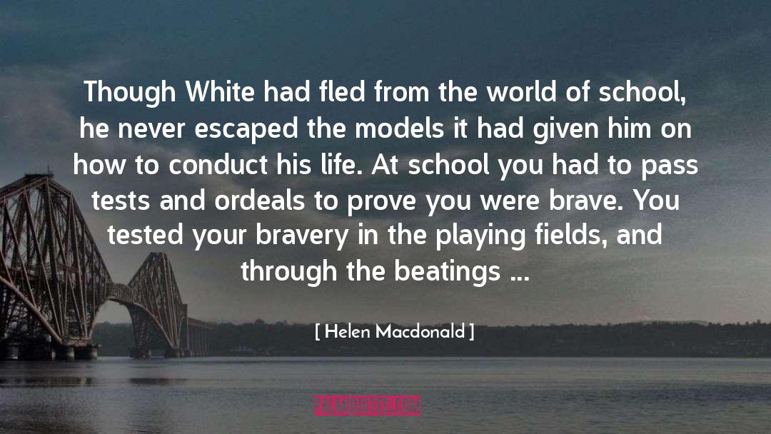 Life Masters Leadership quotes by Helen Macdonald