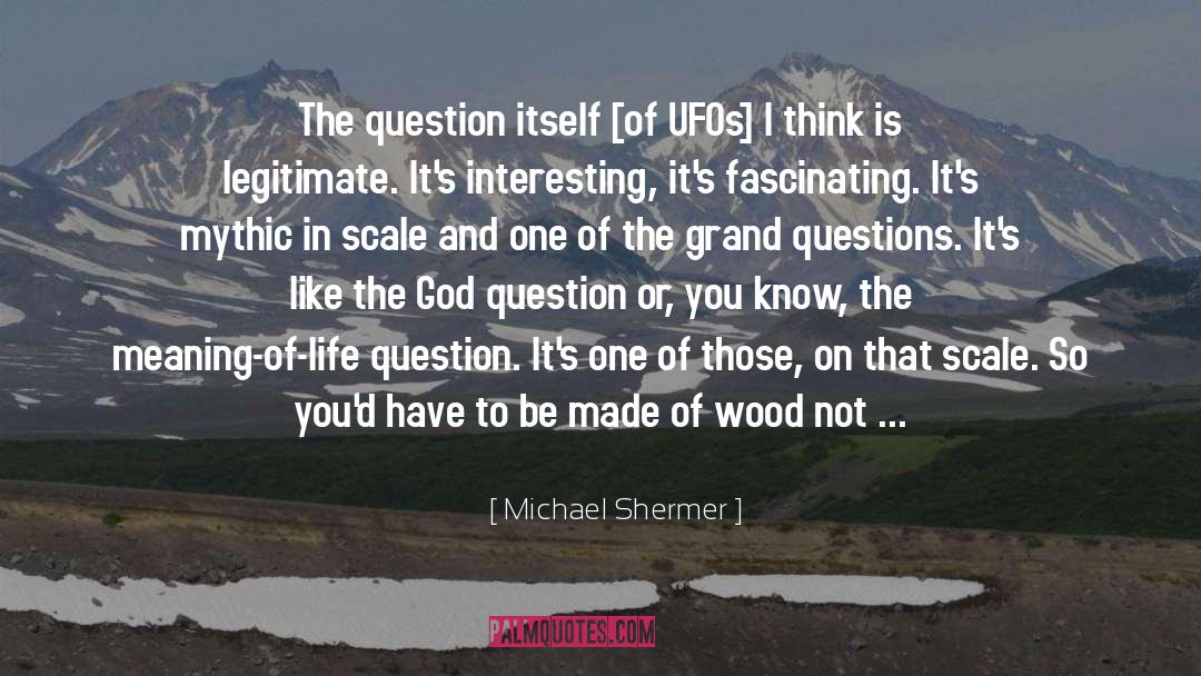 Life Meaning Something quotes by Michael Shermer
