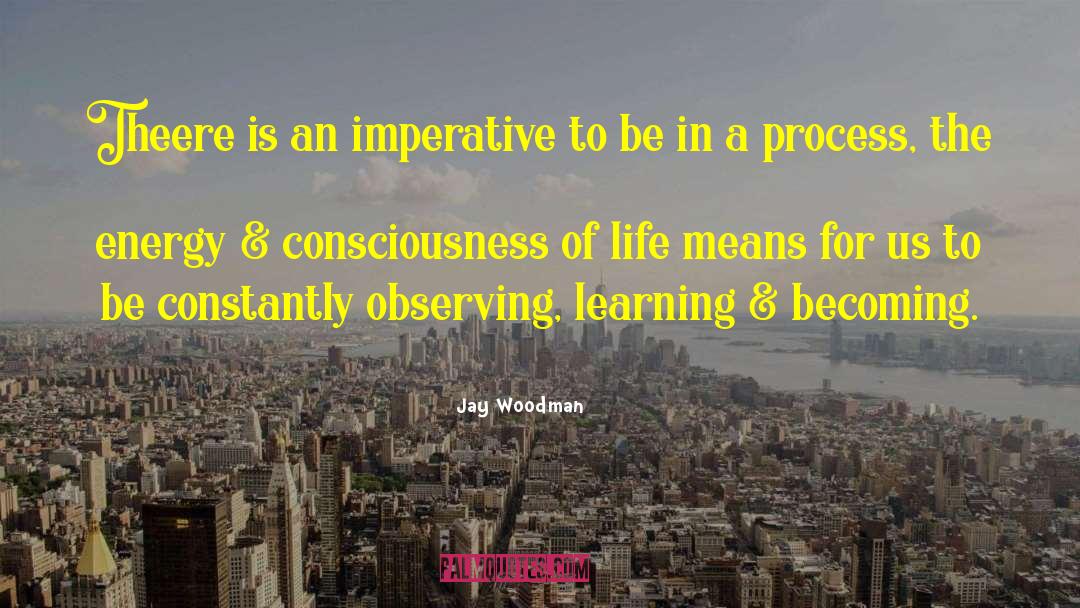 Life Means quotes by Jay Woodman