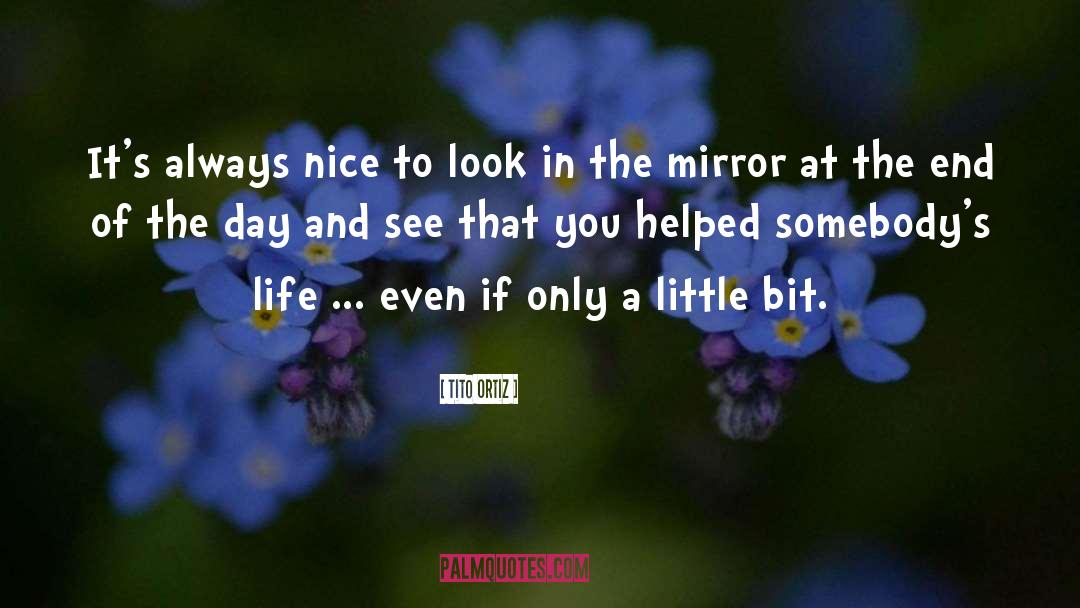 Life Mirror quotes by Tito Ortiz