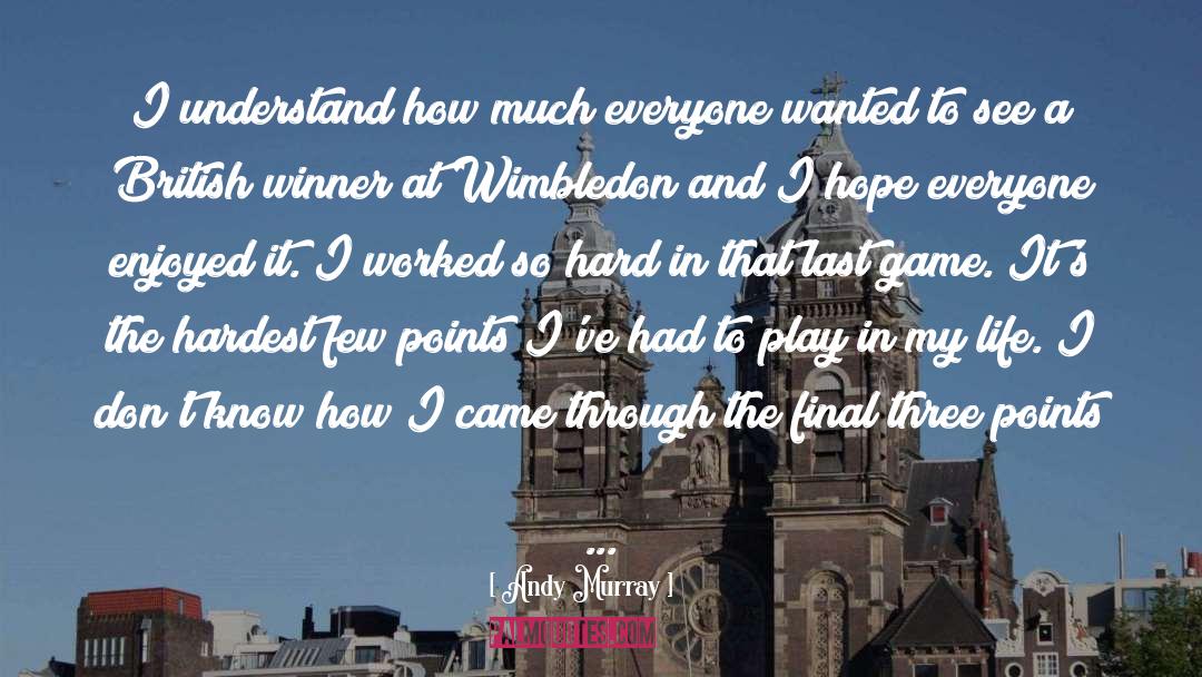 Life Missions quotes by Andy Murray