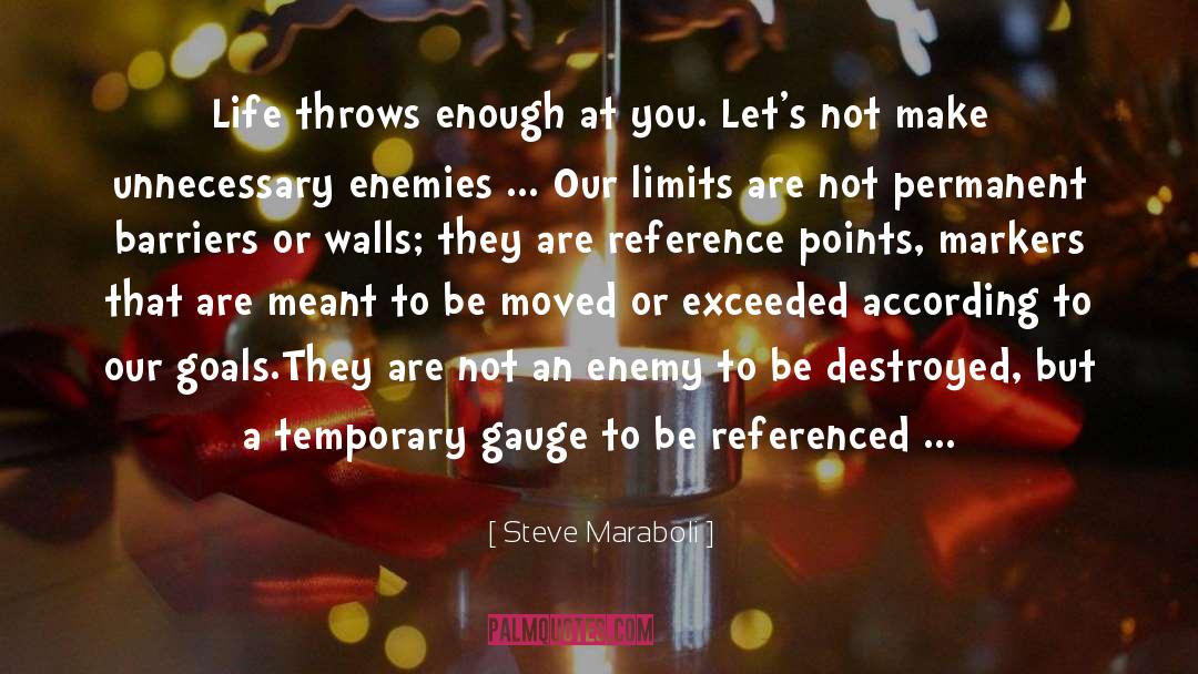 Life Observation quotes by Steve Maraboli