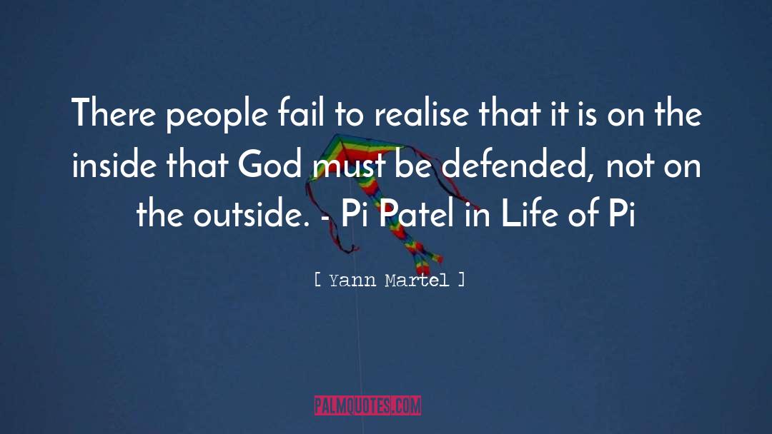 Life Of Pi Book quotes by Yann Martel