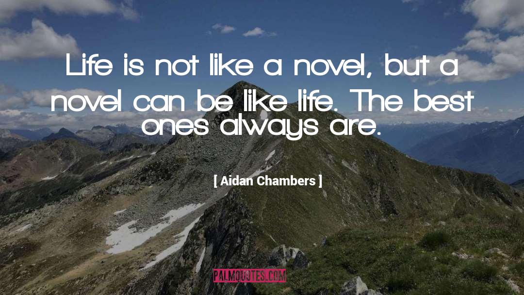 Life Of Pi Novel quotes by Aidan Chambers