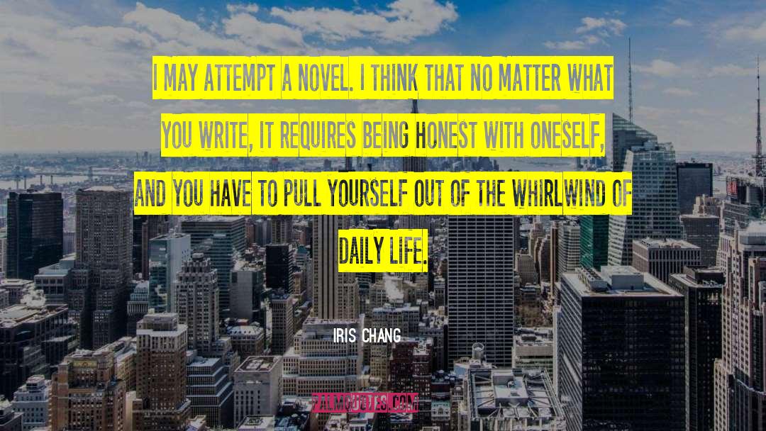 Life Of Pi Novel quotes by Iris Chang