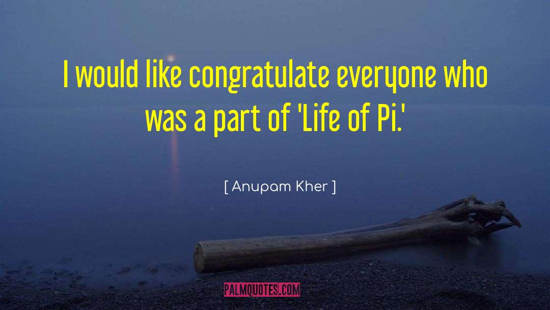 Life Of Pi quotes by Anupam Kher