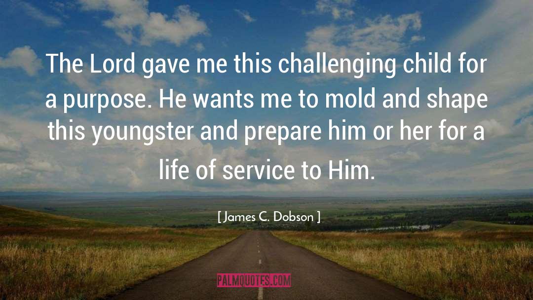 Life Of Service quotes by James C. Dobson