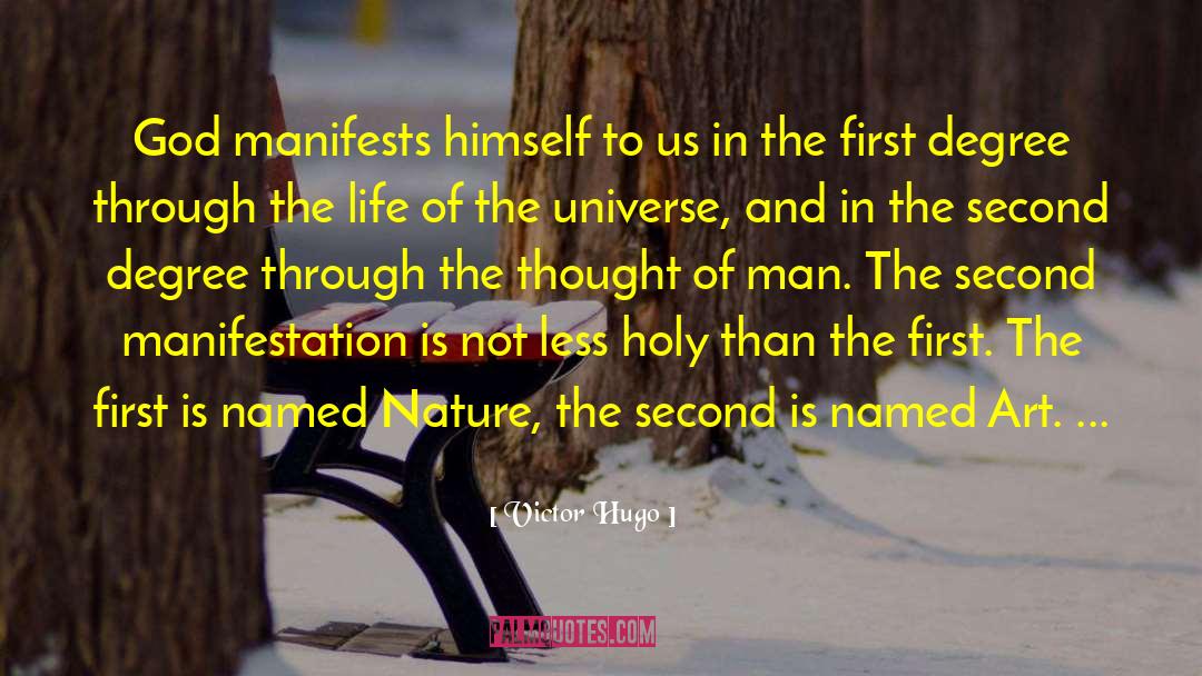 Life Of The Universe quotes by Victor Hugo