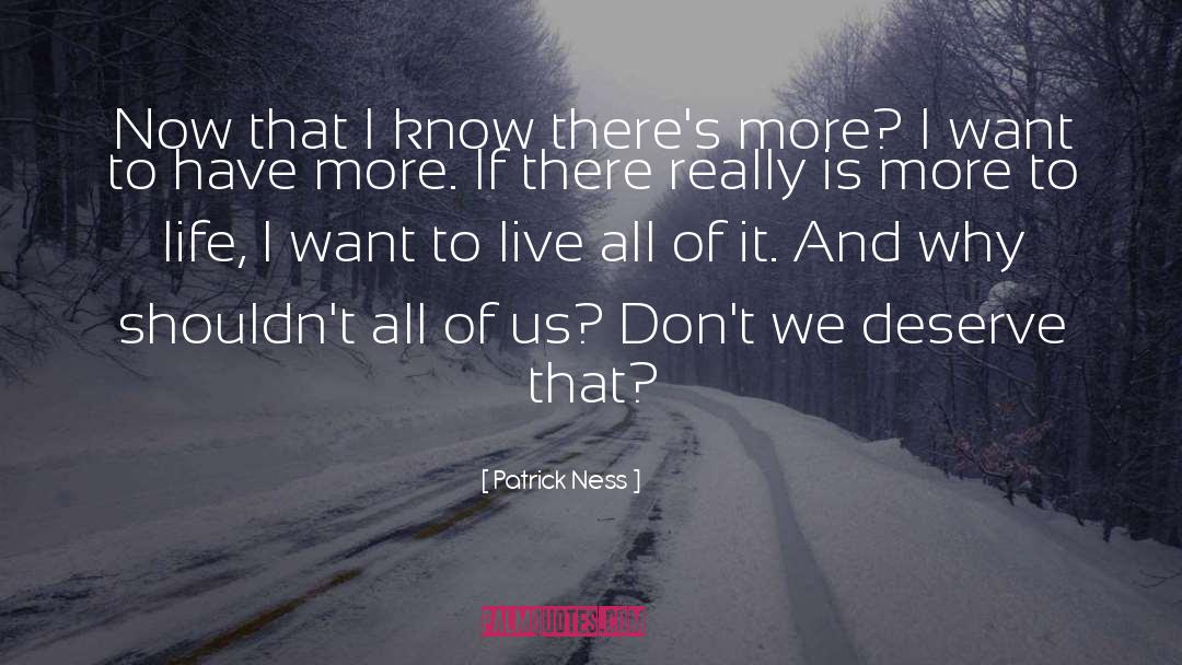 Life Paradox quotes by Patrick Ness