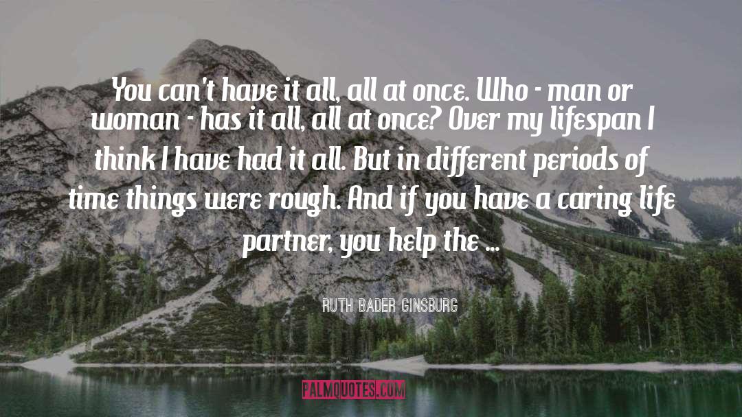 Life Partner quotes by Ruth Bader Ginsburg