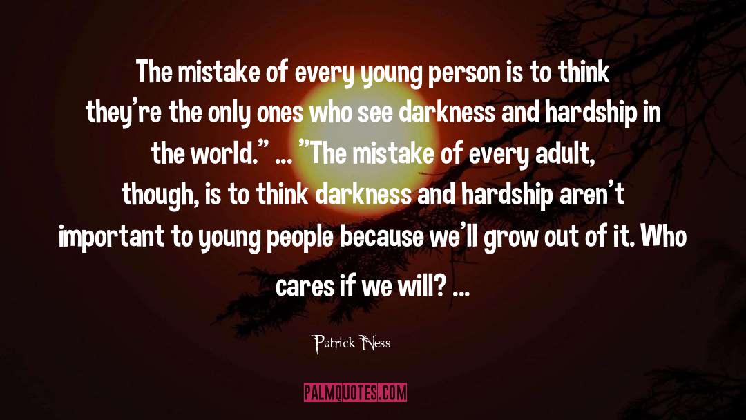 Life Perspective quotes by Patrick Ness