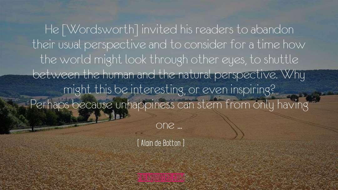 Life Perspective quotes by Alain De Botton