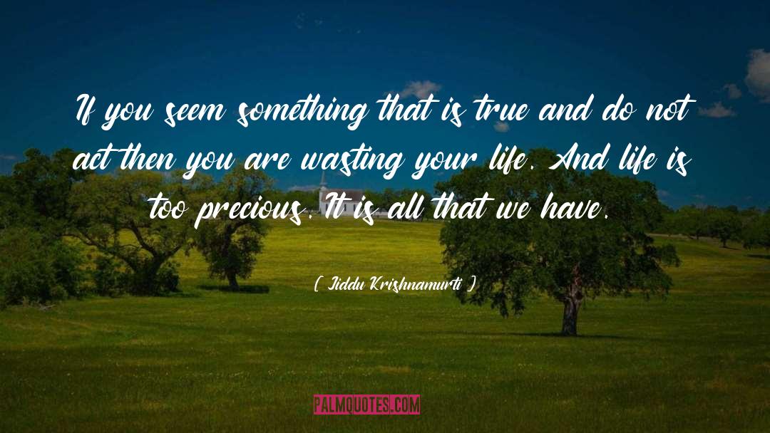 Life Perspective quotes by Jiddu Krishnamurti