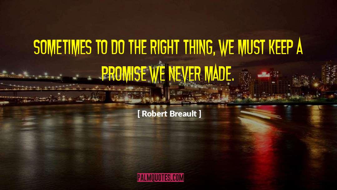 Life Promise quotes by Robert Breault