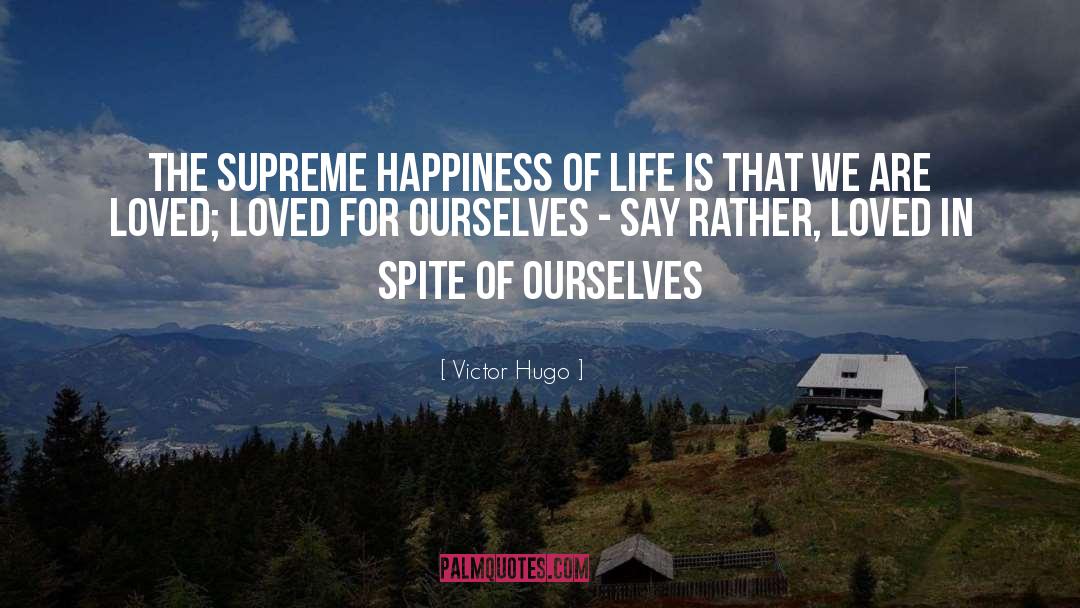 Life Questions quotes by Victor Hugo