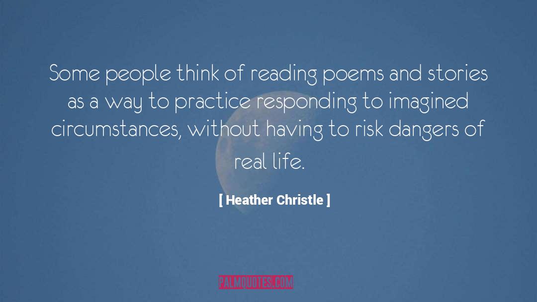 Life Reading quotes by Heather Christle