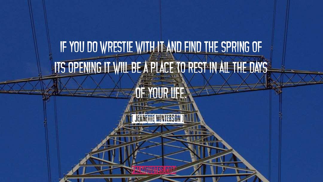 Life Reading quotes by Jeanette Winterson