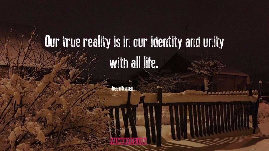 Life Reality quotes by Joseph Campbell