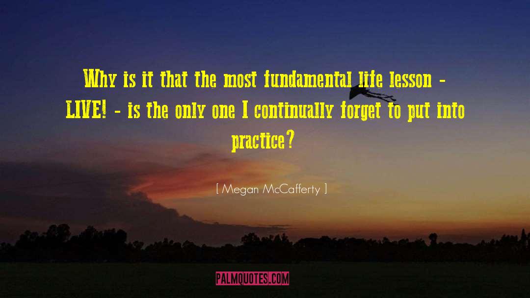 Life Reflection quotes by Megan McCafferty