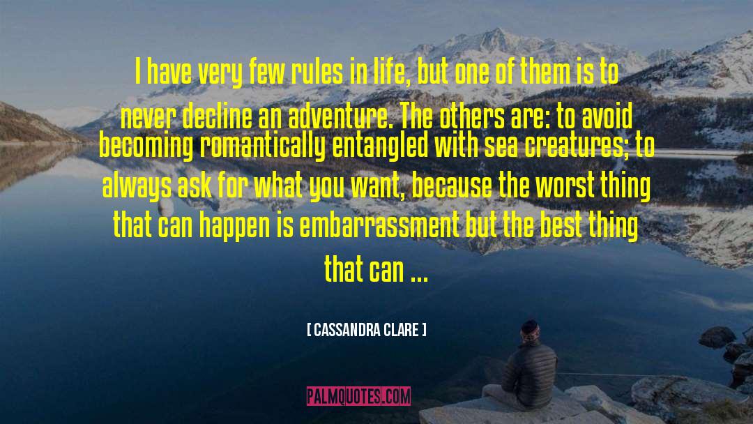 Life Reflection quotes by Cassandra Clare