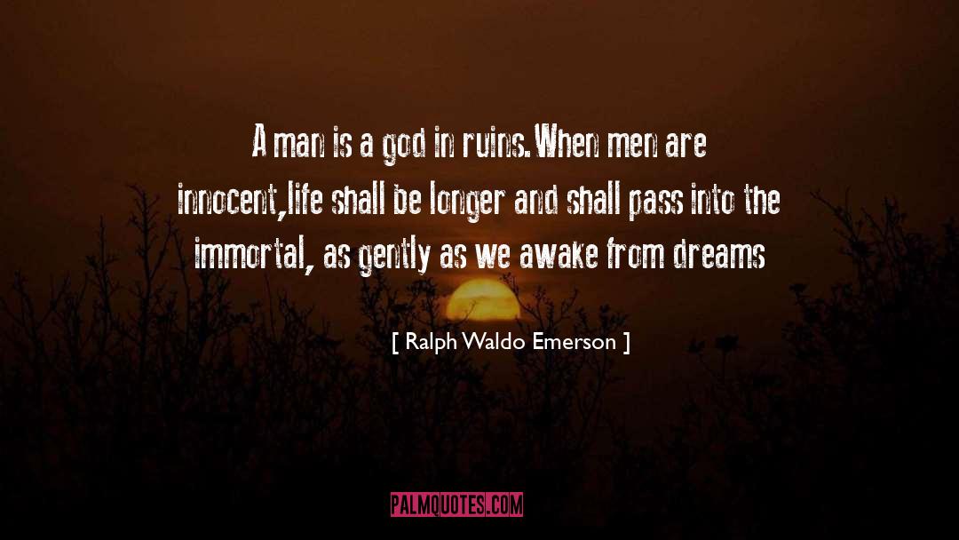 Life Reflection quotes by Ralph Waldo Emerson