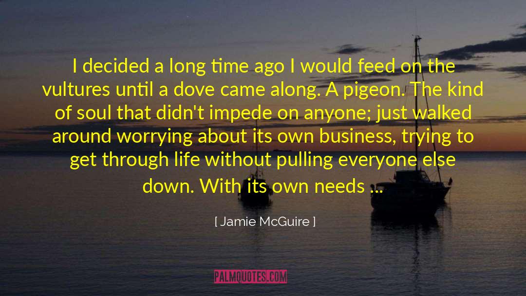 Life Regret quotes by Jamie McGuire