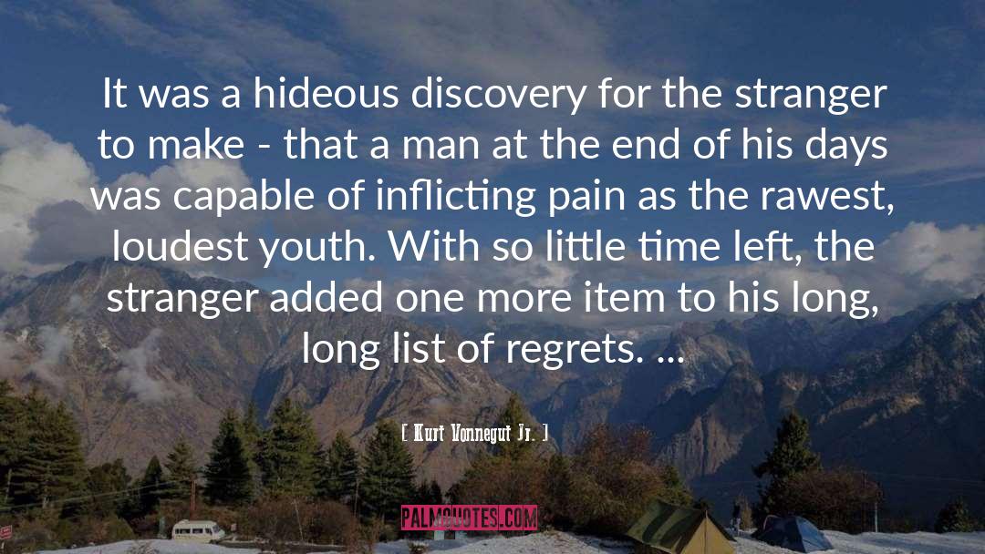 Life Regret quotes by Kurt Vonnegut Jr.