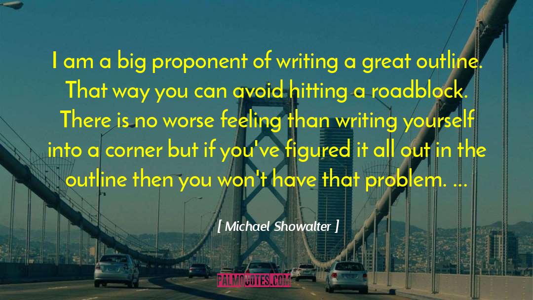 Life Roadblock quotes by Michael Showalter