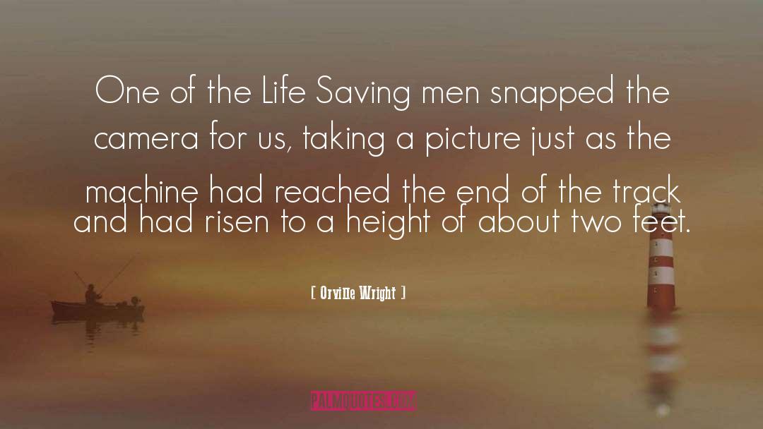 Life Saving quotes by Orville Wright