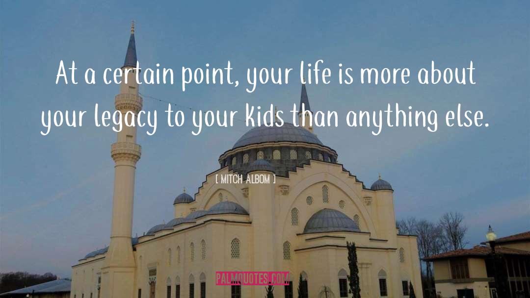 Life Sec quotes by Mitch Albom