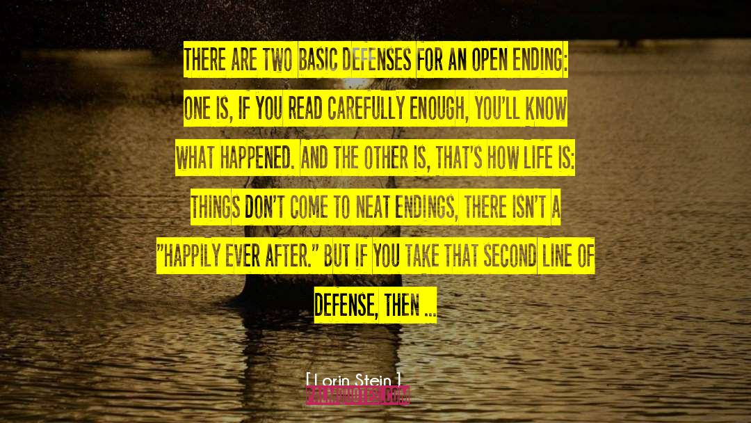 Life Second Chances quotes by Lorin Stein