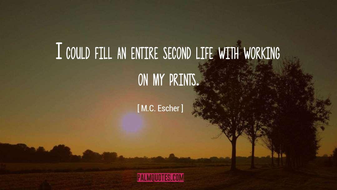 Life Second Chances quotes by M.C. Escher