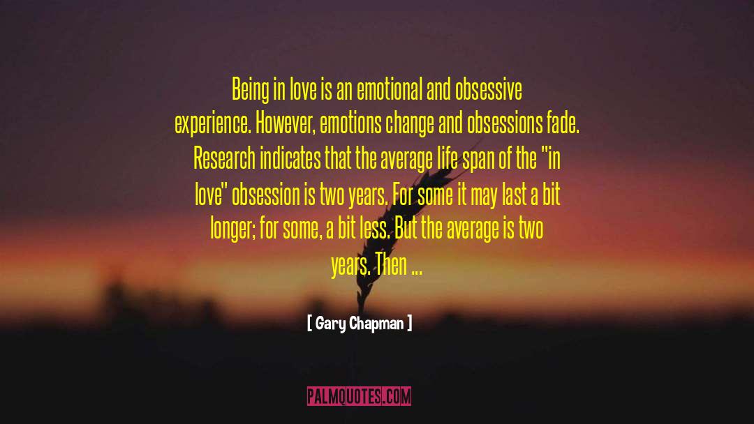 Life Span quotes by Gary Chapman