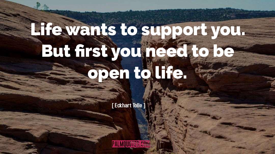 Life Support quotes by Eckhart Tolle