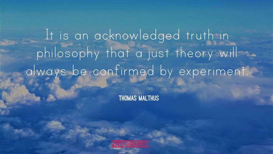 Life Theory quotes by Thomas Malthus