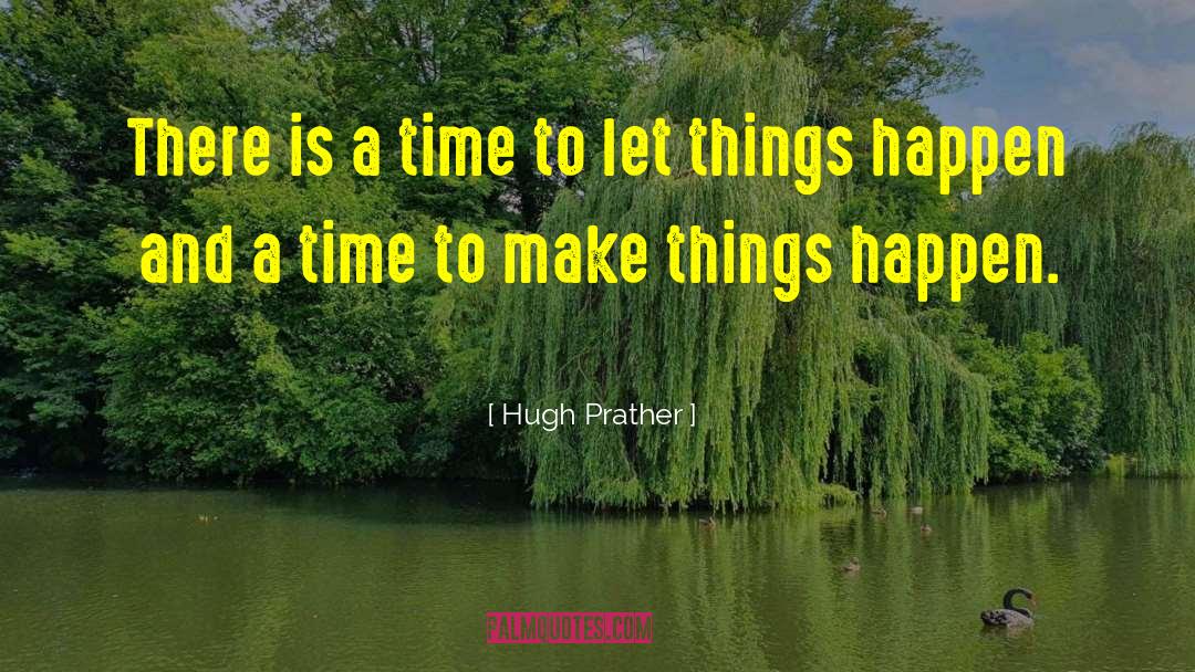 Life Things quotes by Hugh Prather